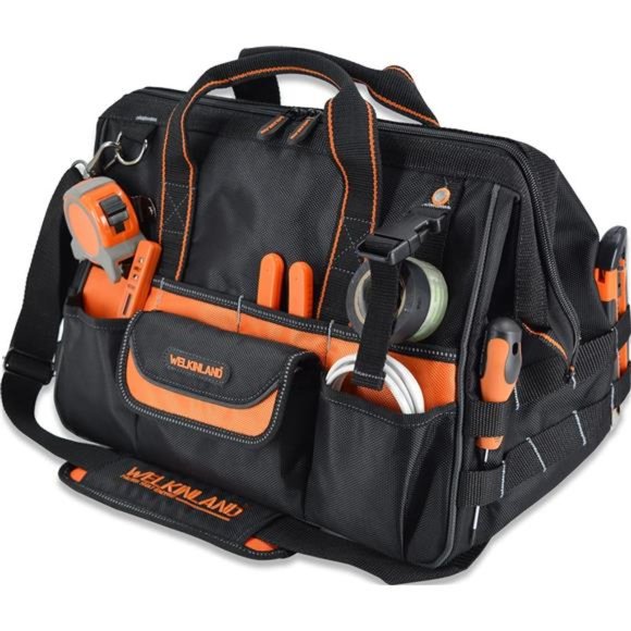 16" Tool Bags, 34-Pockets Tools bag, Heavy Duty Tool Bag, HVAC Tool Bag - Picture 1 of 6